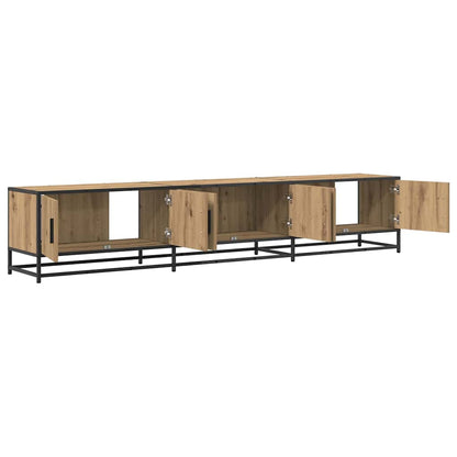 TV-Schränk Eiche handwerklich 210 x 35 x 41 cm Holzwerkstoff