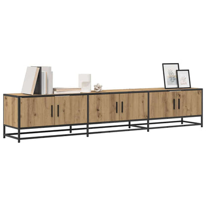 TV-Schränk Eiche handwerklich 210 x 35 x 41 cm Holzwerkstoff