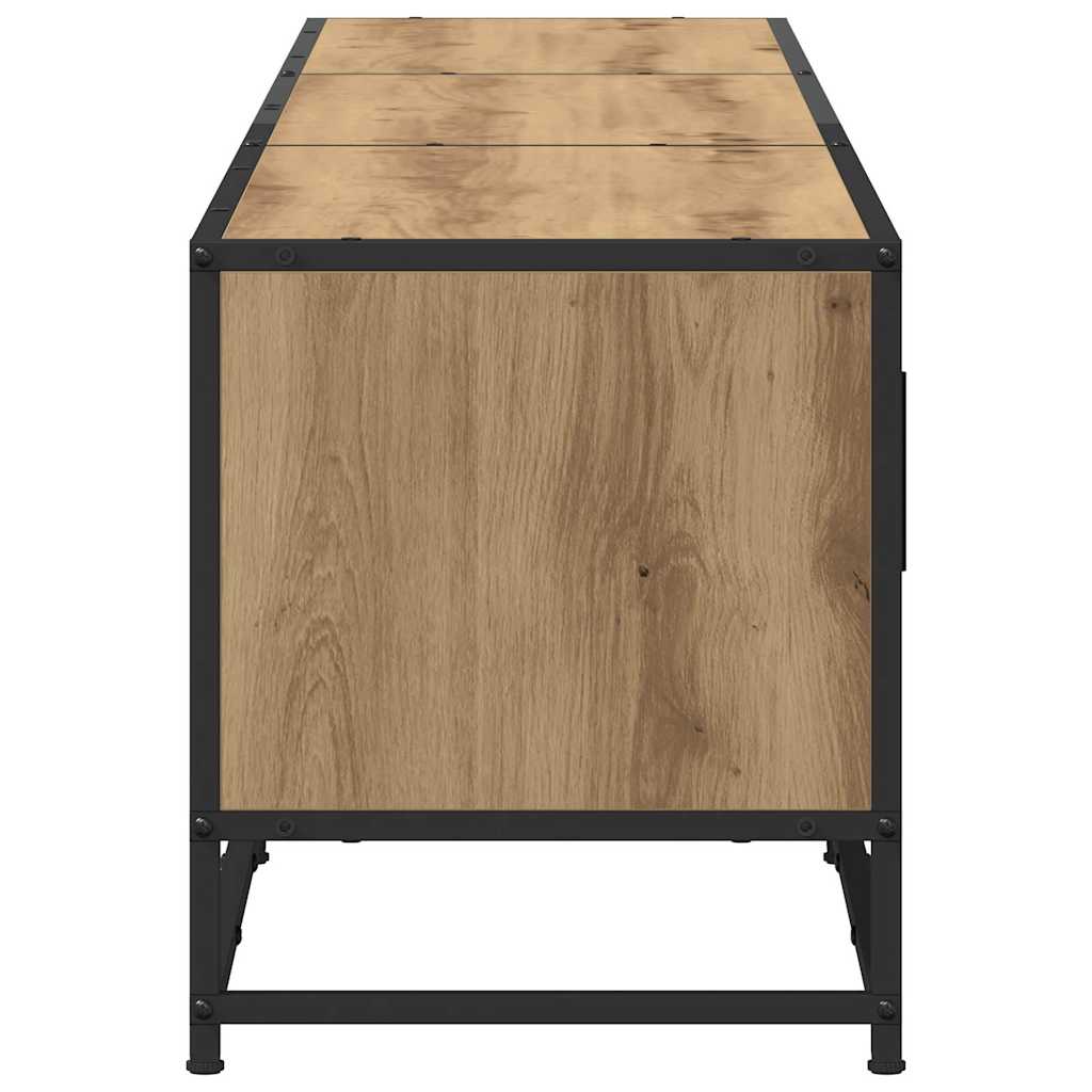 TV-Schränk Eiche handwerklich 210 x 35 x 41 cm Holzwerkstoff