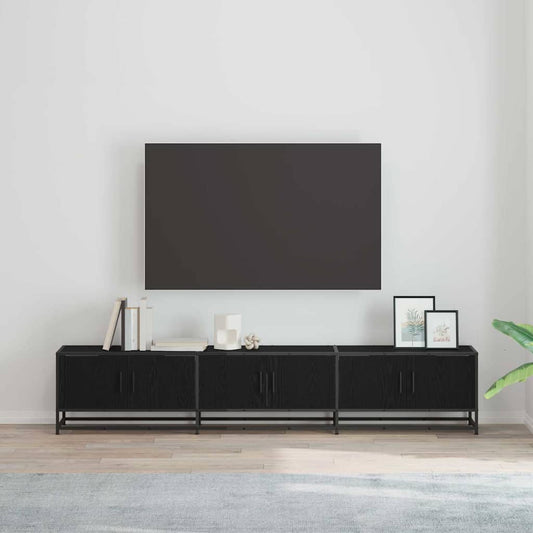 TV-Schränk Schwarze Eiche 210 x 35 x 41 cm Holzwerkstoff