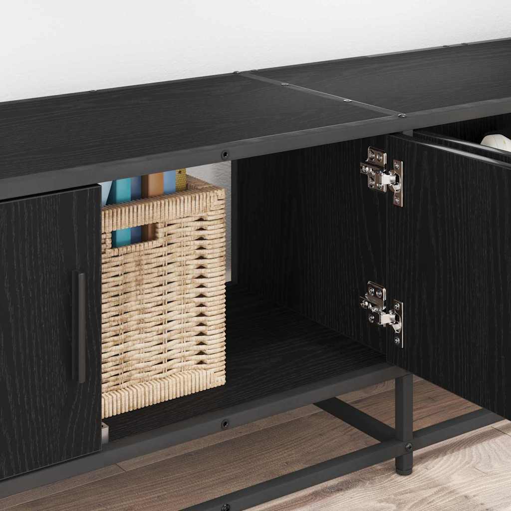 TV-Schränk Schwarze Eiche 210 x 35 x 41 cm Holzwerkstoff