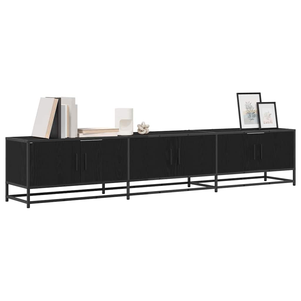 TV-Schränk Schwarze Eiche 210 x 35 x 41 cm Holzwerkstoff