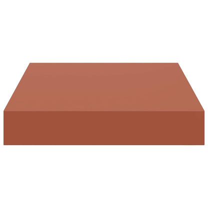 Wandregal Wandmontiert Rot 23 x 23,5 x 4 cm Holzwerkstoff