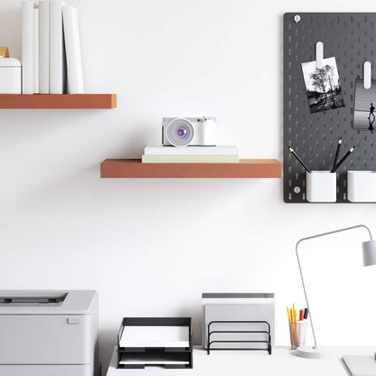 Wandregal Wandmontiert Rot 50 x 23 x 4 cm Holzwerkstoff