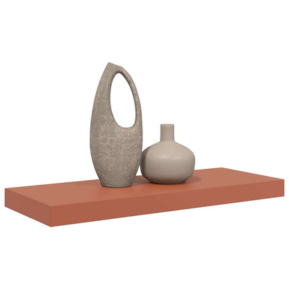 Wandregal Wandmontiert Rot 50 x 23 x 4 cm Holzwerkstoff