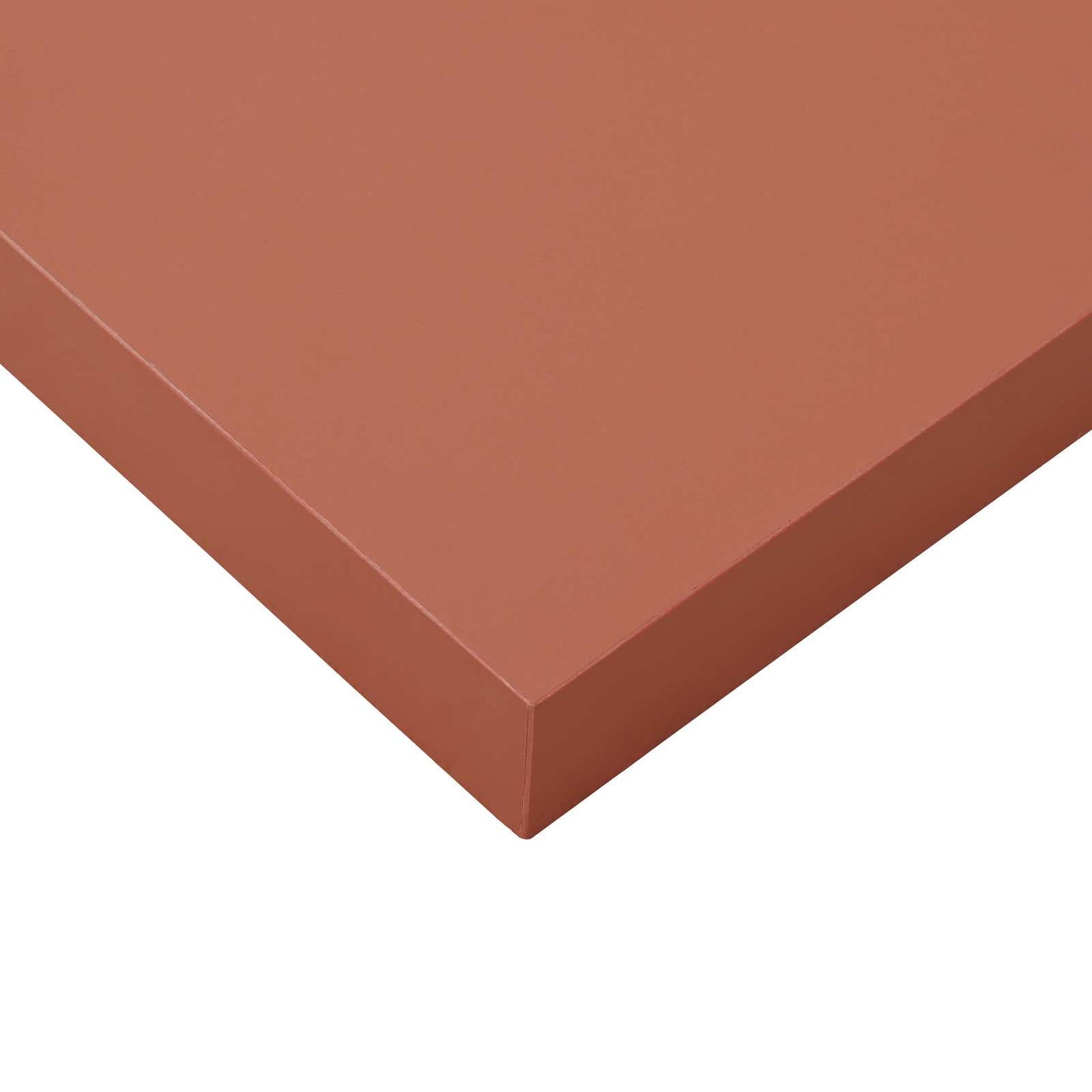 Wandregal 2 pcs Rot 120 x 23,5 x 4 cm Holzwerkstoff