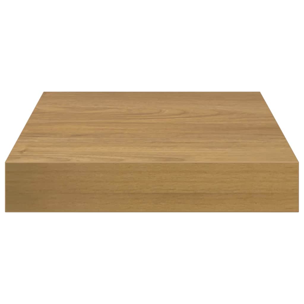 Wandregal Wandmontiert Braun 23 x 23,5 x 4 cm Holzwerkstoff