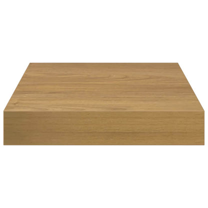 Wandregal Wandmontiert Braun 23 x 23,5 x 4 cm Holzwerkstoff