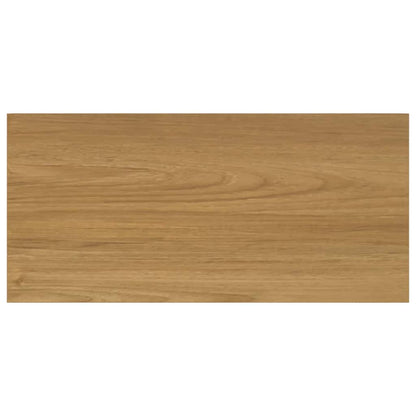 Wandregal 2 pcs Braun 40 x 23,5 x 4 cm Holzwerkstoff