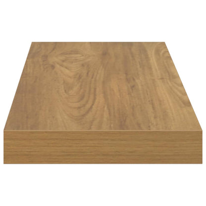 Wandregal Wandmontiert Braun 90 x 23,5 x 4 cm Holzwerkstoff