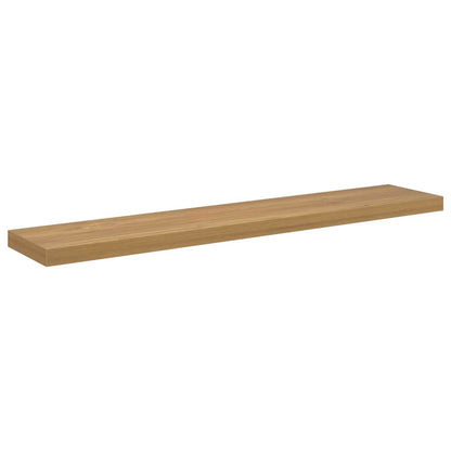 Wandregal 2 pcs Braun 120 x 23,5 x 4 cm Holzwerkstoff
