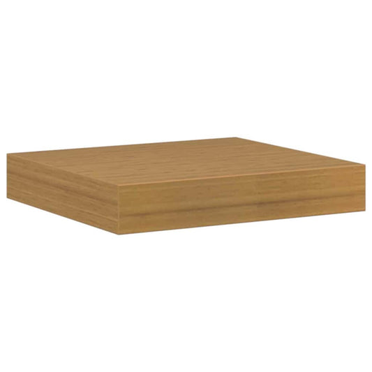 Wandregal Wandmontiert Beige 23 x 23,5 x 4 cm Holzwerkstoff
