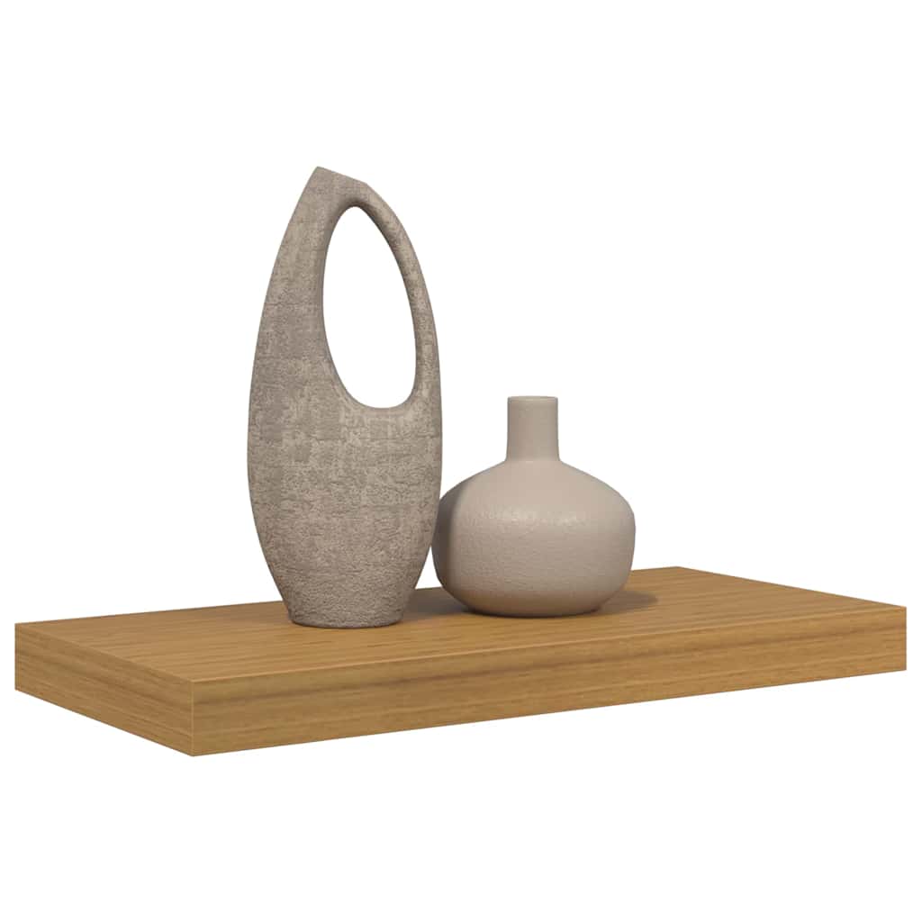 Wandregal Wandmontiert Beige 50 x 23 x 4 cm Holzwerkstoff