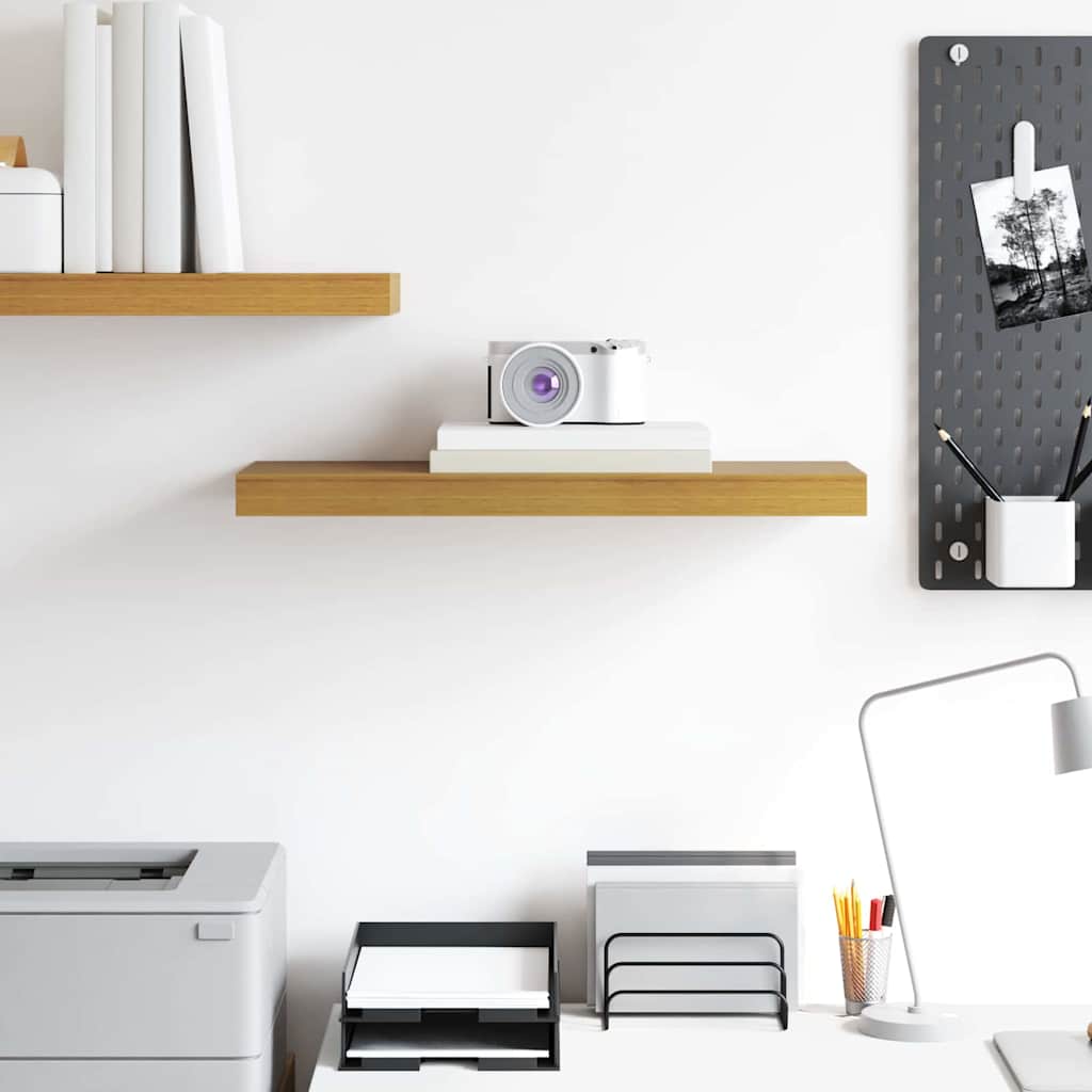 Wandregal Wandmontiert Beige 50 x 23 x 4 cm Holzwerkstoff