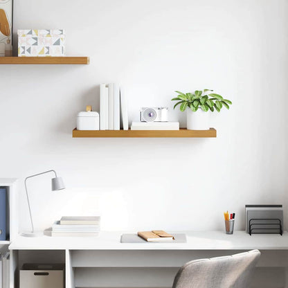 Wandregal Wandmontiert Beige 80 x 23,5 x 4 cm Holzwerkstoff