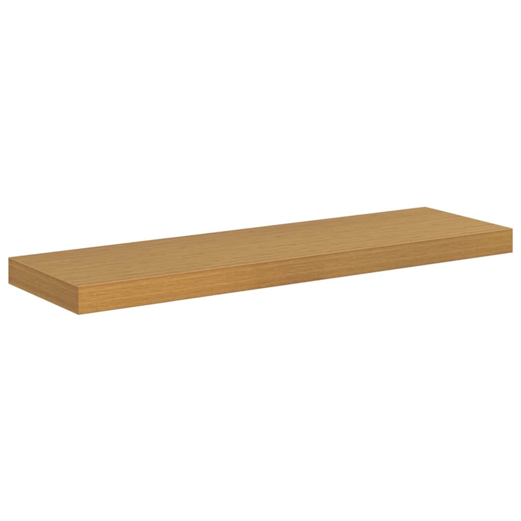 Wandregal 2 pcs Beige 80 x 23,5 x 4 cm Holzwerkstoff