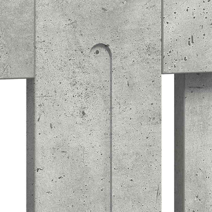 Heizkörperabdeckung Beton Grau 172 x 19 x 81,5 cm Holzwerkstoff