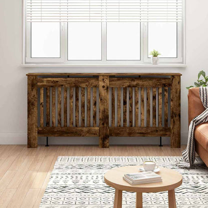 Heizkörperabdeckung Geräucherte Eiche 172 x 19 x 81,5 cm