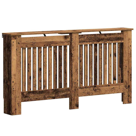 Heizkörperabdeckung Altholz 152 x 19 x 81,5 cm Holzwerkstoff