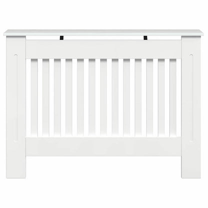 Heizkörperabdeckung Hochglanz Weiß 112 x 19 x 81,5 cm