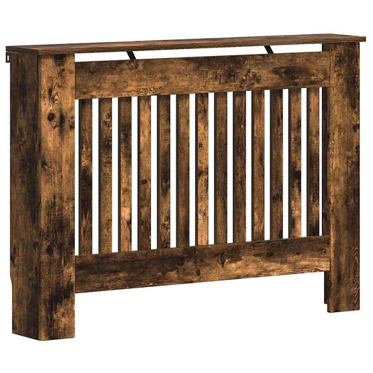 Heizkörperabdeckung Geräucherte Eiche 112 x 19 x 81,5 cm