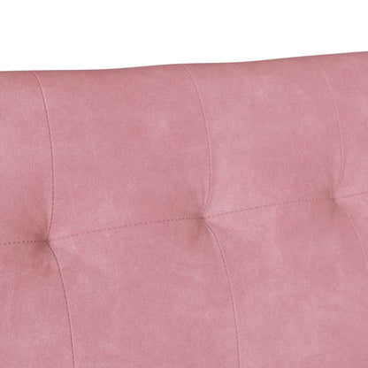Chesterfield Bench Rosa 112 x 65,5 x 75 cm Samt