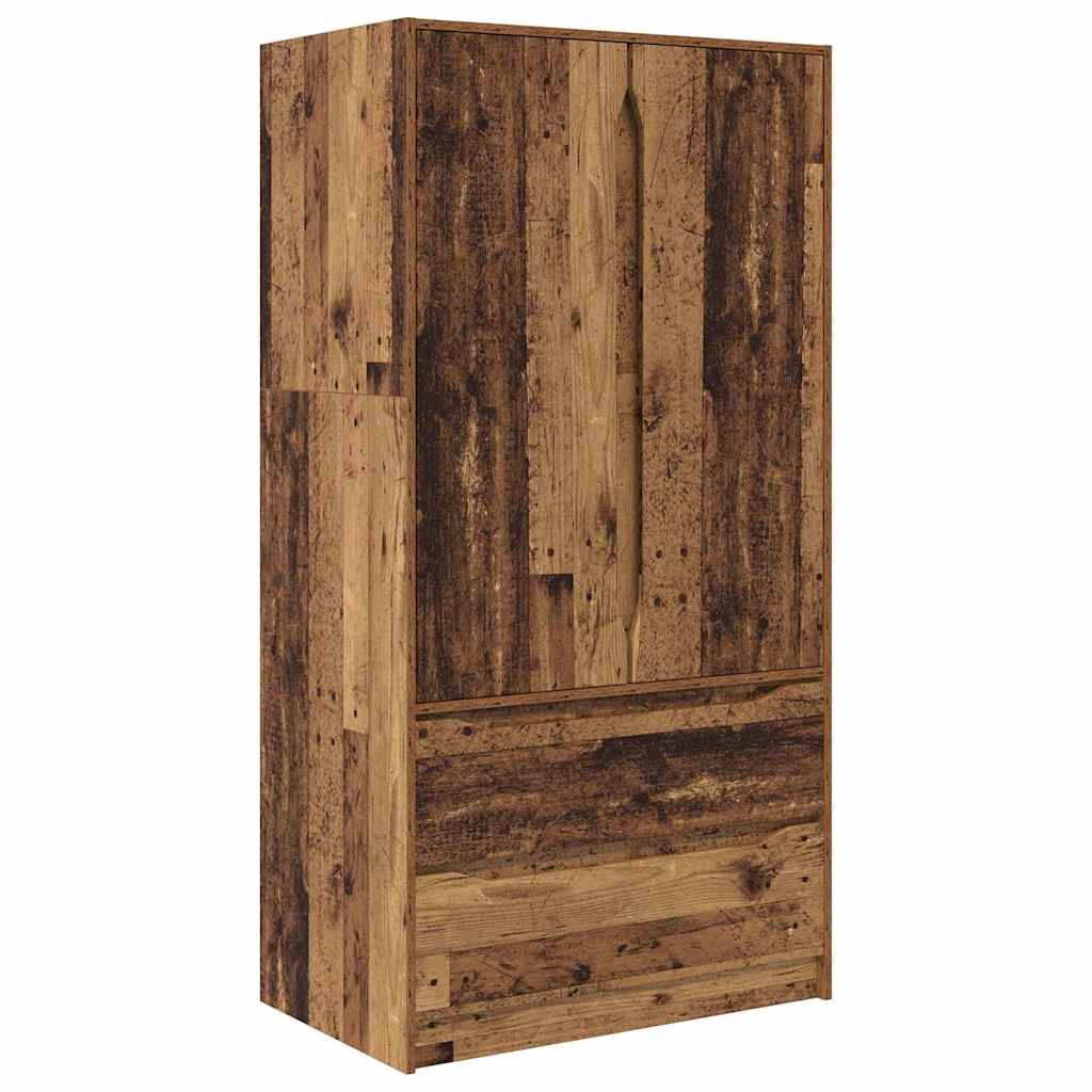 Badezimmerschrank Altholz 79,5 x 49 x 156 cm Holzwerkstoff