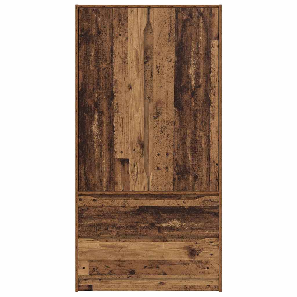 Badezimmerschrank Altholz 79,5 x 49 x 156 cm Holzwerkstoff