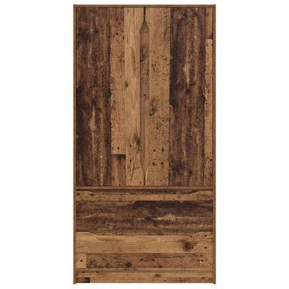 Badezimmerschrank Altholz 79,5 x 49 x 156 cm Holzwerkstoff