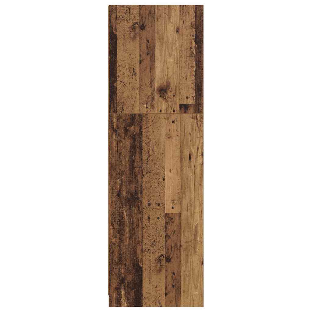 Badezimmerschrank Altholz 79,5 x 49 x 156 cm Holzwerkstoff