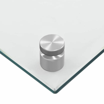 Küchenrückwand 2 pcs Transparent 90 x 50 cm Gehärtetes Glas