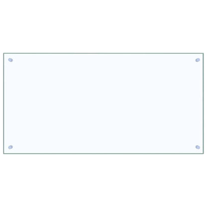 Küchenrückwand 2 pcs Transparent 100 x 50 cm Gehärtetes Glas