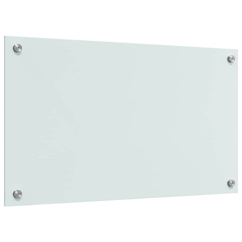Küchenrückwand 2 pcs Weiß 70 x 40 x 0.8 cm Gehärtetes Glas