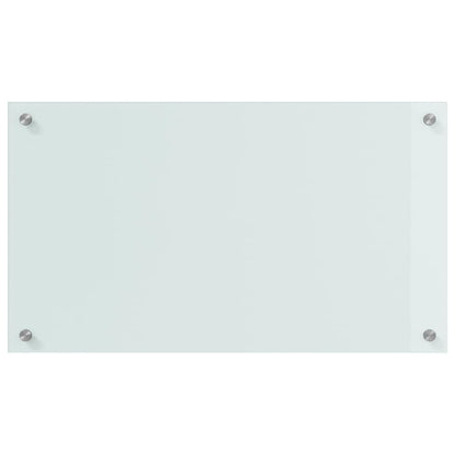 Küchenrückwand 2 pcs Weiß 70 x 40 x 0.8 cm Gehärtetes Glas