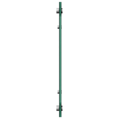 Küchenrückwand Schwarz 90 x 40 x 0.8 cm Gehärtetes Glas