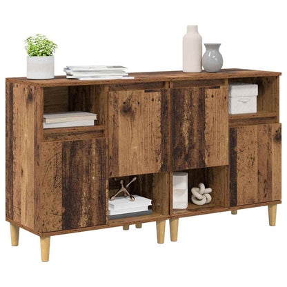 Sideboards 2 pcs Altholz 60 x 35 x 70 cm Holzwerkstoff