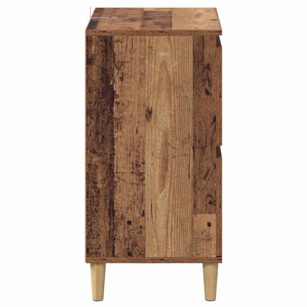 Sideboards 3 pcs Altholz 60 x 35 x 70 cm Holzwerkstoff