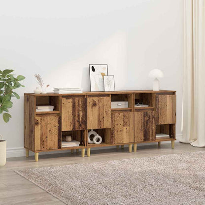 Sideboards 3 pcs Altholz 60 x 35 x 70 cm Holzwerkstoff
