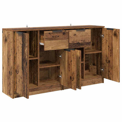 Sideboards 2 pcs Altholz 60 x 30 x 70 cm Holzwerkstoff