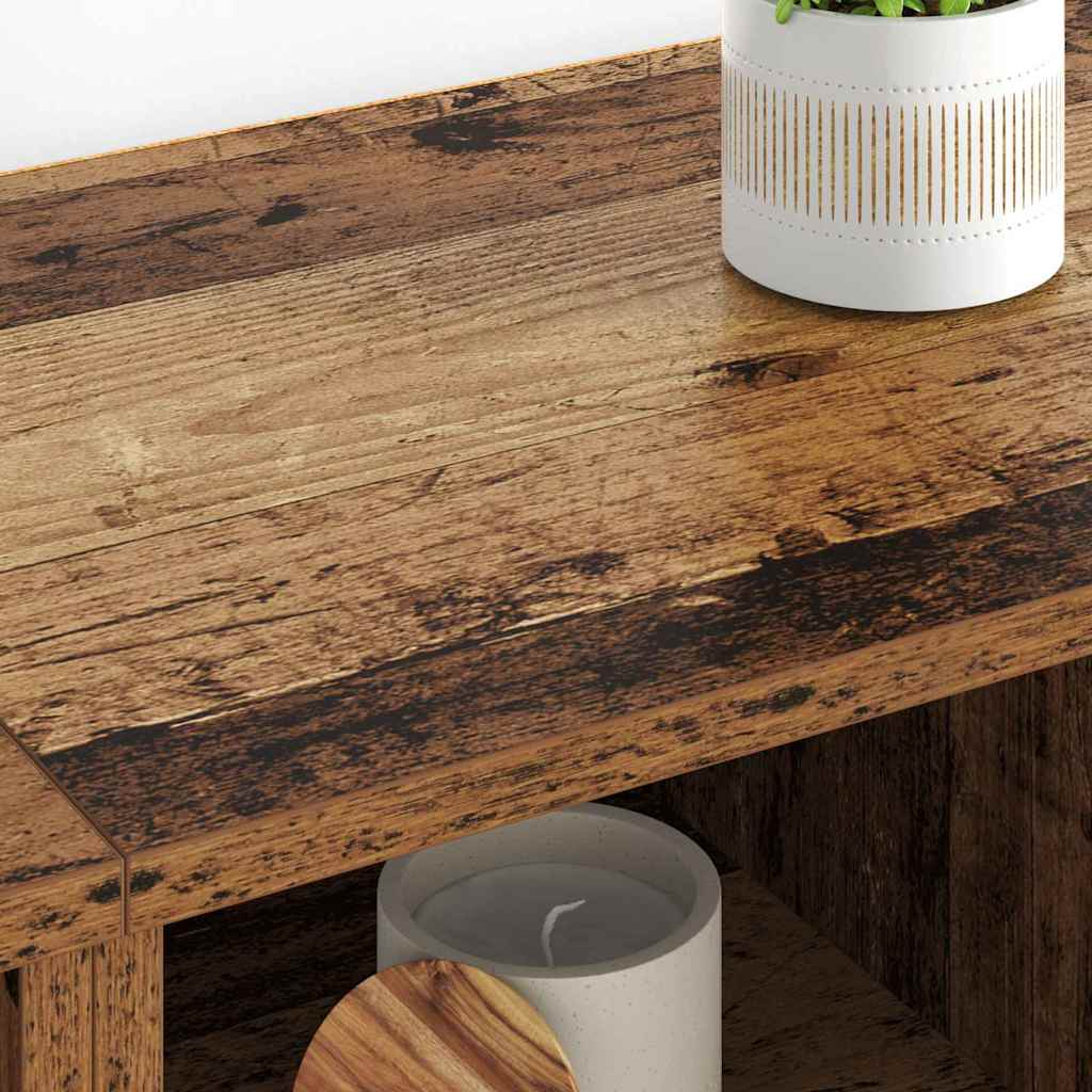 Sideboards 2 pcs Altholz 60 x 35 x 70 cm Holzwerkstoff