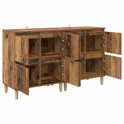 Sideboards 2 pcs Altholz 60 x 35 x 70 cm Holzwerkstoff