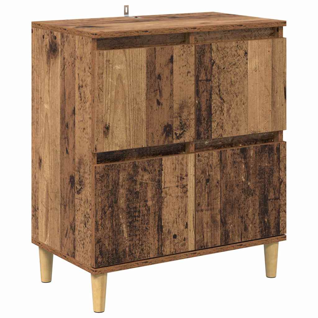 Sideboards 2 pcs Altholz 60 x 35 x 70 cm Holzwerkstoff