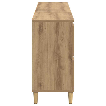 Sideboards 3 pcs Artisan-Eiche 60 x 35 x 70 cm Holzwerkstoff