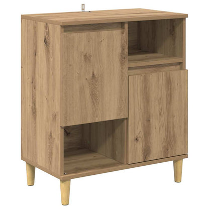 Sideboards 3 pcs Artisan-Eiche 60 x 35 x 70 cm Holzwerkstoff