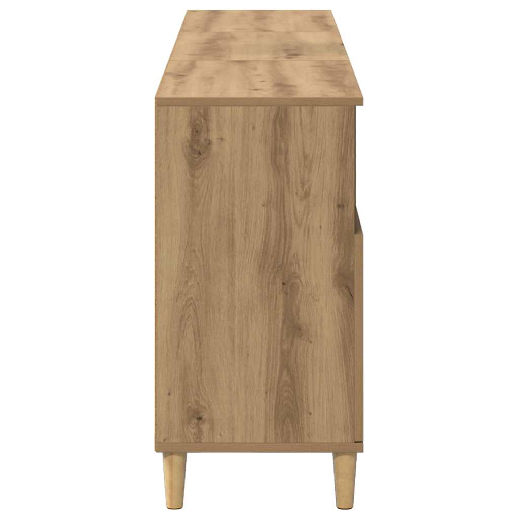 Sideboards 3 pcs Artisan-Eiche 60 x 35 x 70 cm Holzwerkstoff