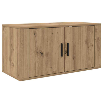 Wand-TV-Schrank Set 3 pcs Artisan-Eiche 80 x 34,5 x 40 cm