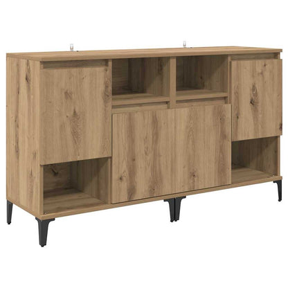 Sideboards 2 pcs Artisan-Eiche 60 x 35 x 70 cm Holzwerkstoff