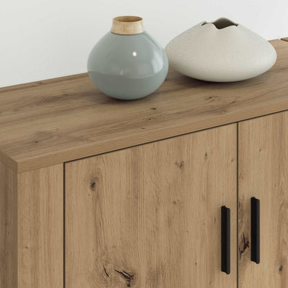 Wand-TV-Schrank Set 2 pcs Artisan-Eiche 80 x 34,5 x 40 cm