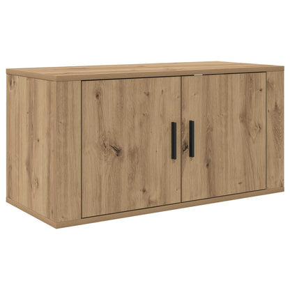 Wand-TV-Schrank Set 2 pcs Artisan-Eiche 80 x 34,5 x 40 cm