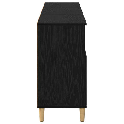 Sideboards 3 pcs Schwarz Eichen-Optik 60 x 35 x 70 cm